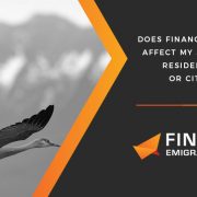 Does financial emigration affect my South African residency status or citizenship?