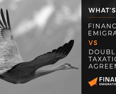 Double Taxation Agreement or Financial Emigration