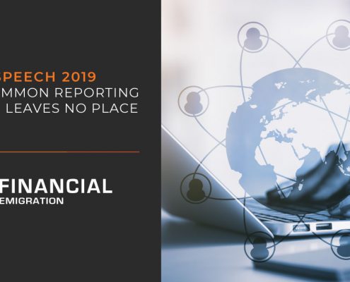 Budget Speech 2019 - OECD's Common Reporting Standard leaves no place to hide