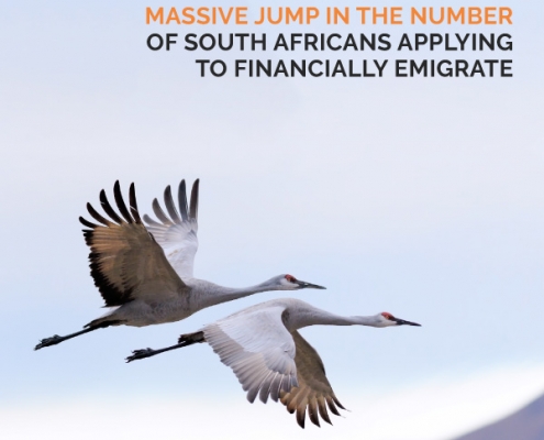 Massive jump in the number of South Africans applying to financially emigrate