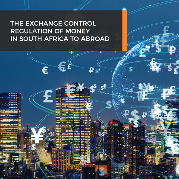 The exchange control regulation of money in South Africa to abroad