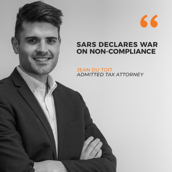 SARS declares war on non-compliance