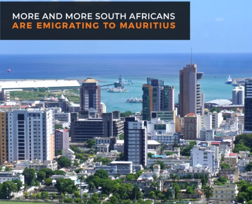 More and more South Africans are emigrating to Mauritius