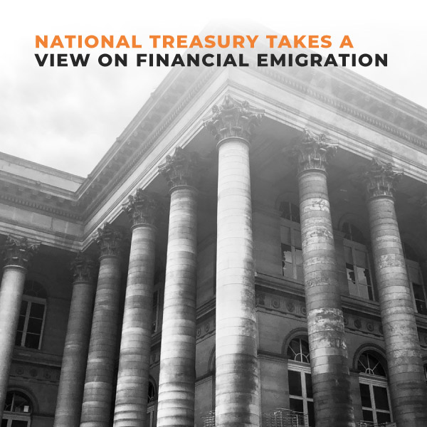 National Treasury Takes a view on Financial Emigration