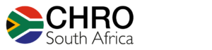 CHRO South Africa logo with a circular South African flag emblem on the left, next to the bold text 'CHRO' and 'South