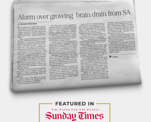 Alarm Over Growing Brain Drain From SA